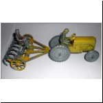 Pure Rubber Products Ferguson Tractor & Hay Rake (photo by Hans Ludwig) Pure Rubber Products Ferguson Tractor & Hay Rake (photo by Hans Ludwig)