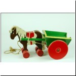 Tri-ang Teachem Toys wooden Horse and Cart Tri-ang Teachem Toys wooden Horse and Cart