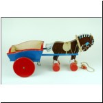 Tri-ang Teachem Toys large wooden Horse and Cart Tri-ang Teachem Toys large wooden Horse and Cart